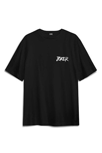 Kendim Seçtim Tricou Joker Psychopath Holiday Tricou negru unisex