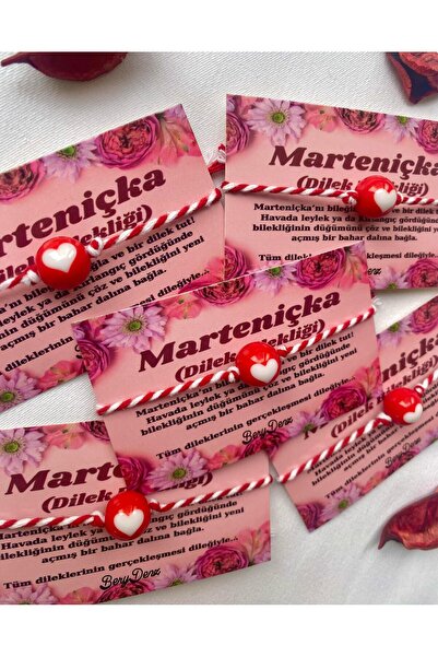 BeryDenz 5 Pieces of Martenitska Bracelet (with Card + Gift Package)
