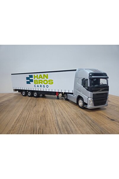 WELLY 1/32 ölçek VOLVO FH4 TENTE DORSELİ TIR MAKETİ