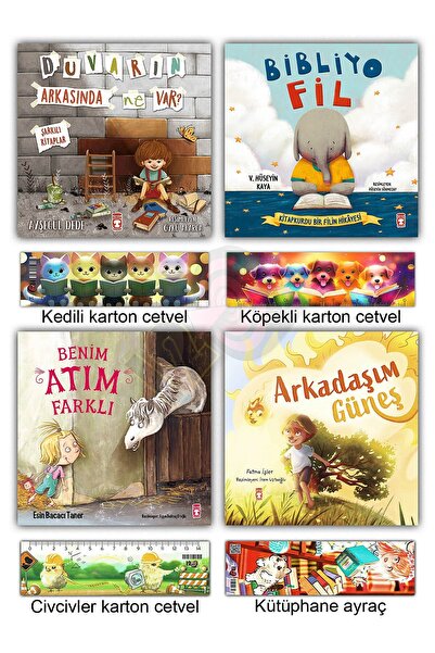 Timaş Çocuk 4-5 Yaş Duvarın Arkasında Ne Var Bibliyo Fil Benim Atım Farklı Ar...