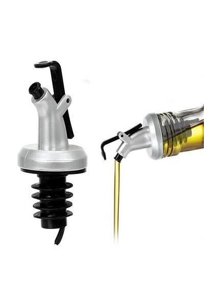 jetfast 3 Pieces Bottle Tip Leakproof Lock System Sippy Oil Bottle Stopper