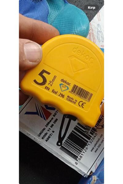 CMC Tools Cmc Zebra Iş Eldiveni 10 Numara Size 1 Adet Dekor 5 Metre