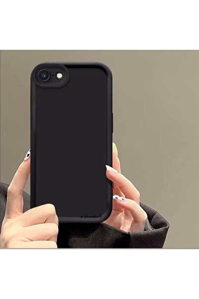 m.tk moveteck Apple iPhone 16E Case Soft Launch Color Silicone with Camera Protection Protruding Thick Edge Coffe