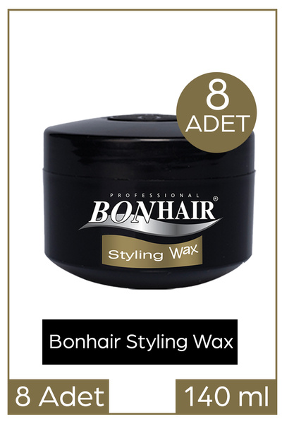 Bonhair Styling Wax 140 ml 8 Adet