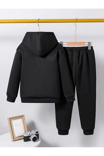 LAND MODA Trending and Creative Design Basketball Letter Printed Hoodie for Boys
