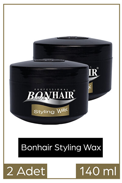 Bonhair Wax Styling 140 ml 2 Adet