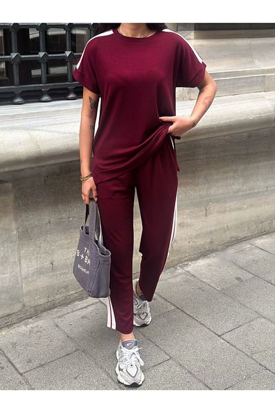 Kayaka triko Modal Cloth Stripe Tracksuit