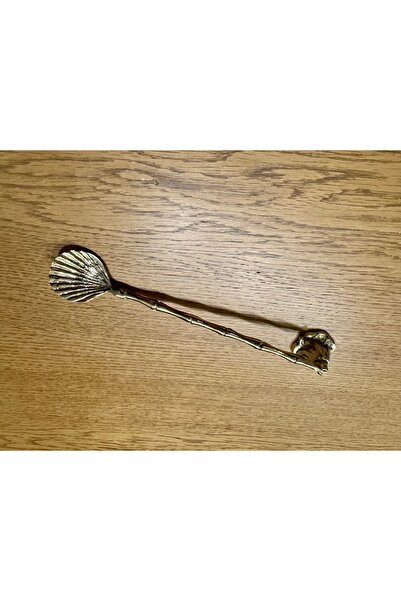 hediye Deniz kabuğu model pirinç mum söndürücü 25cm