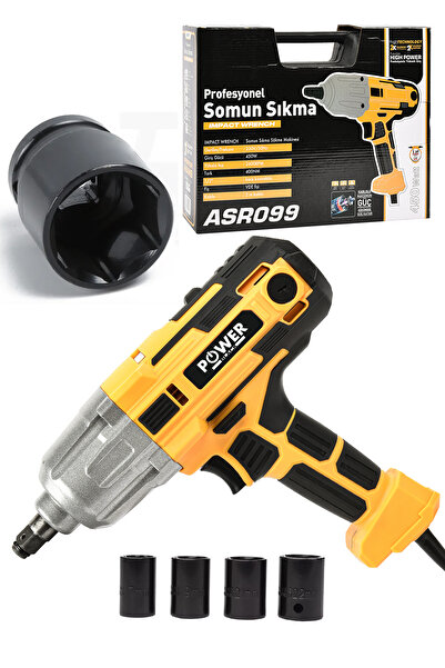 POWER BLACK ELEKTİRİKLİ SOMUN SÖKME 450 W 2 METRE KABLOLU