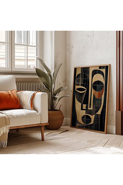 woodhomeworks Tek Bohem Tablo Salon Ofis Dekor Ttk