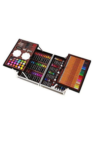 Allin 145 Piece Art Supplies Set Multicolor