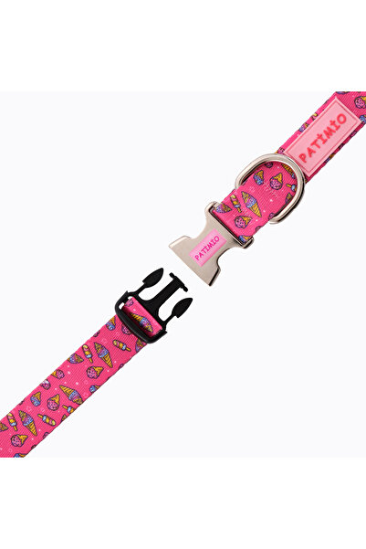 PATİMİO Ice Cream Köpek Boyun Ve Gezdirme Tasma Seti