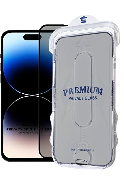 Evax (Magicbox Ghost) iPhone 15 Compatible Ghost Feature Easy Installation Glass Screen Protector with Apparatus