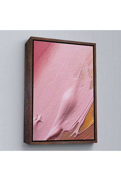 Harita Sepeti Pictură modernă cu aspect de pictură în ulei cu cadru alb
