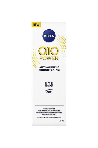 NIVEA Q10 Power Anti-Wrinkle + Brightening Eye Cream 15 ml / 0.5 fl oz