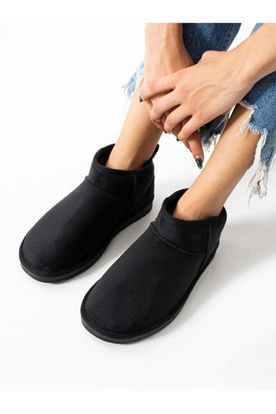 Famele's Suede Inside Fur Short Thin Sole Women's Daily Boots