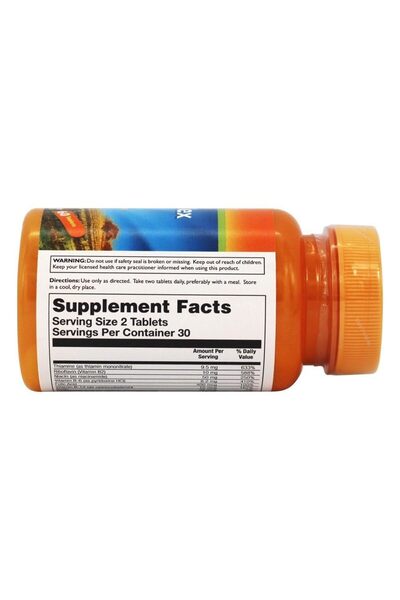 Thompson B Complex w/Rice Bran Oil Thompson 60 Tabs