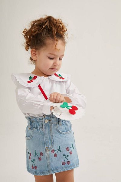 MODA طقم تنورة للفتيات مكون من 3 قطع