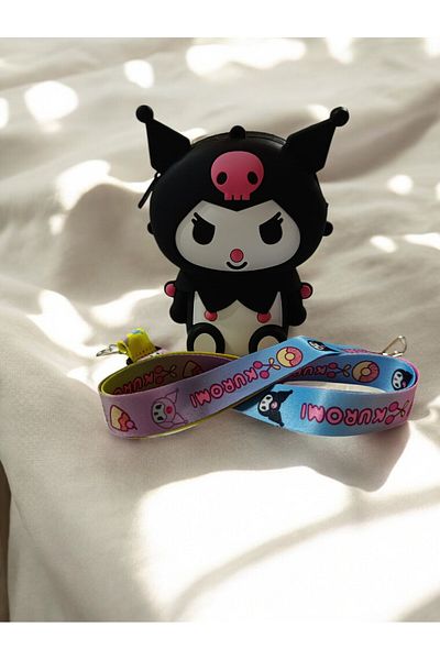 SHOPNEST Cute Kuromi Girl Silicone Bag