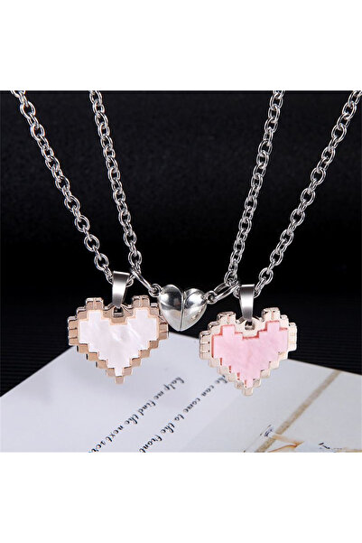 Choice قلادة TAN299 لجذب الزوجين لأفضل صديق، زوج من جاذبية الحب المغناطيسية، ...