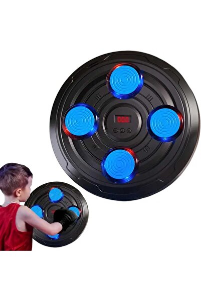 miniarpturkiye Çocuklara LED Işıklı ve Müzik Senkronize Akıllı Boks Antrenman...
