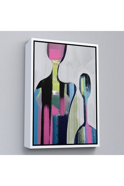 Harita Sepeti Tablou Pop Art Abstract People cu cadru alb