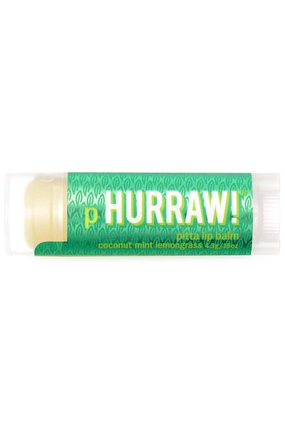 Hurraw ! بلسم الشفاه بيتا، جوز الهند والنعناع والليمون. 15 أونصة (4.3 جرام)