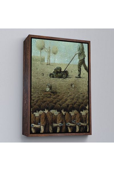 Harita Sepeti Pictură pe pânză cu idee surrealistă, dacă ridici capul, te-ți pierde