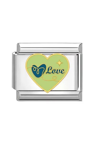 RoseCo00 Italian Steel Bracelet Charm