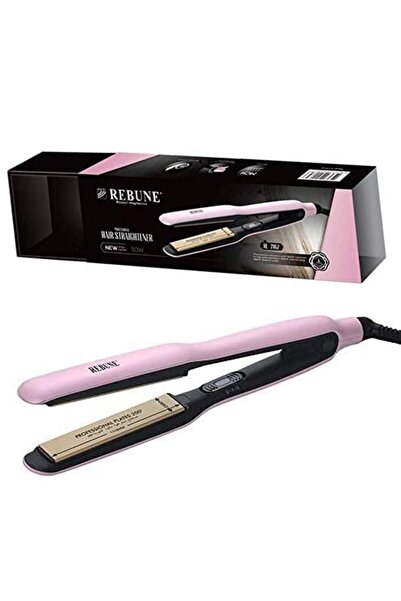 rebune RE-2062 2-in-1 Hair Iron Flat PTC Ceramic Hair straightener & Curler F...