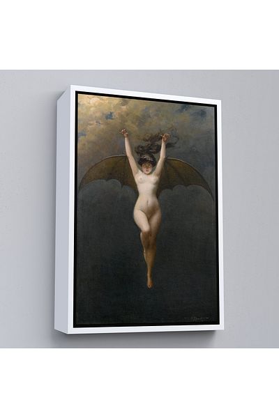 Harita Sepeti Γυναικείο πίνακας με λευκό πλαίσιο, Albert Joseph Pénot, La Femme Chauve Souris