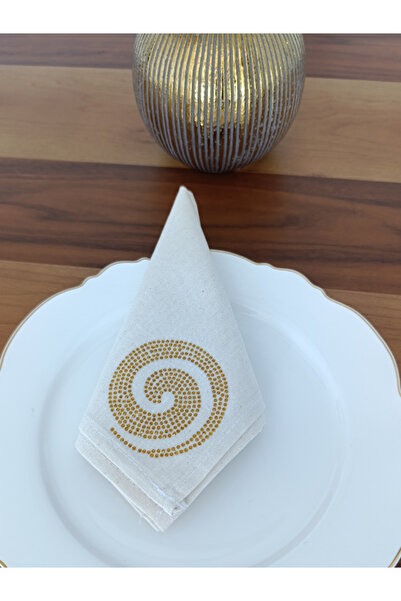 Menar Tasarım Șervețele de servire 6 bucăți șervețele din material textil șer...