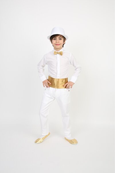 Dıgıl Kids Boy's Pants Shirt Bow Tie Girdle April 23 October 29 November 10 May 19 Show Clothes