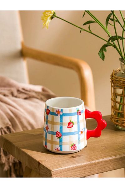 LC Waikiki Lcw Home Mixed Printed Ceramic Mug 350 ml