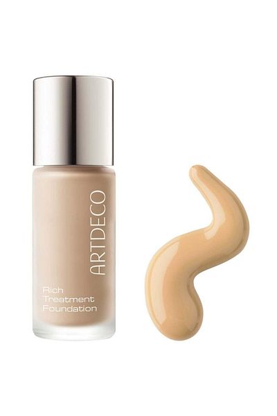 Artdeco Rich Treatment Foundation - Cashmere Rose N°15 - Flawless Finish, Vegan - 0.67 Fl Oz