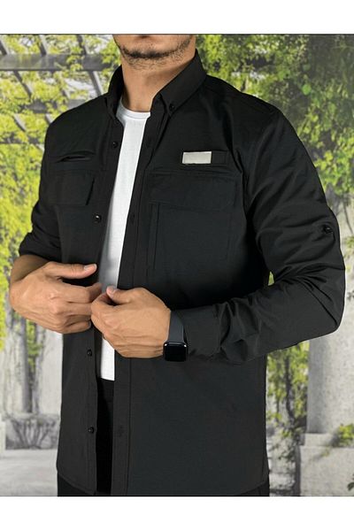 Güray Store Unisex Outdoor Lycra Προστασία τακτικής μπλούζας με πτυσσόμενο μανίκι