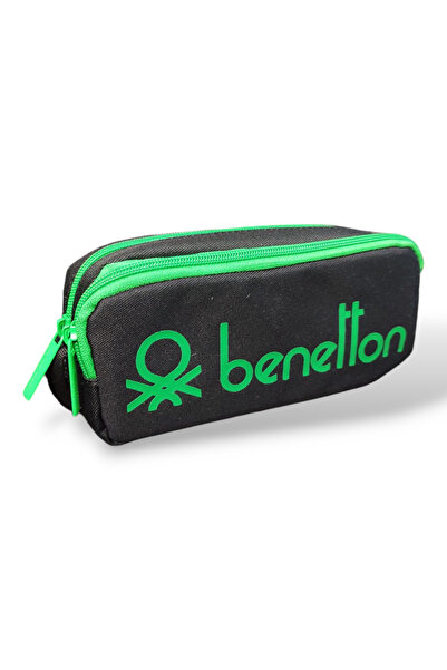 United Colors of Benetton Geantă unisex pentru stilouri cu două compartimente...