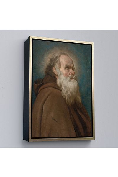 Harita Sepeti Diego Velázquez με χρυσό πλαίσιο - Πίνακας του Αρχιμονάδα του Σαν Αντόνιο Αμπάν