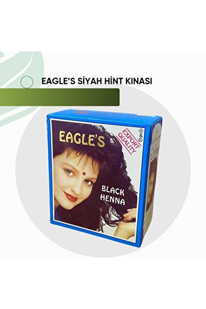 Eagles Siyah Hint Kınası 6'lı Paket Black Henna