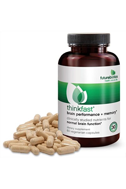 Futurebiotics ThinkFast, Brain Performance and Memory, 60 Vegetarian Capsules