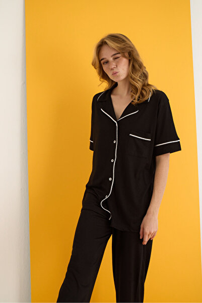 ELİTOL ΣΕΤ ΠΙΤΖΑΜΑ ΜΕ ΚΟΥΜΠΙΑ ΒΙΣΚΟΖΗ