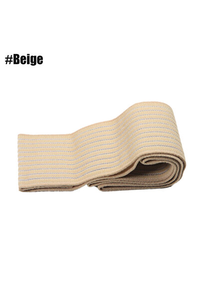 Choice4 200 سم بيج 1 قطعة 40-200 سم ضمادة ضاغطة حامية للركبة دعامة رياضية مرنة للكوع