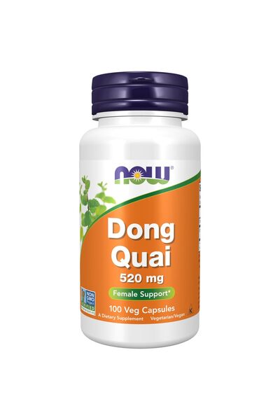 Now Foods NOW Supplements, Dong Quai (Angelica sinensis) 520 mg, Female Support*, 100 Veg Capsules