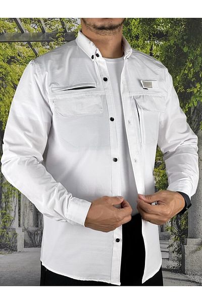 Güray Store Unisex Outdoor Lycra Προστασία τακτικής μπλούζας με πτυσσόμενο μανίκι