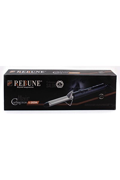 rebune RE-2034 Pro Corded Hair Curler, Black MEDIUM