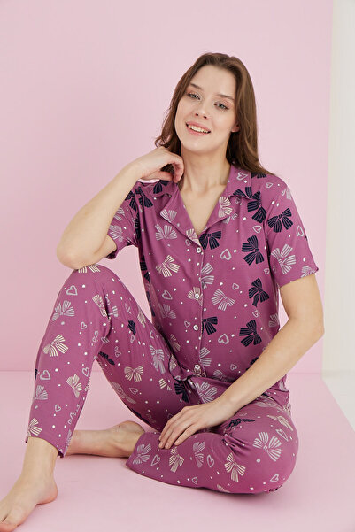 ELİTOL БАМБУКОВ КОМПЛЕКТ ПИЖАМИ С КОПЧЕТА