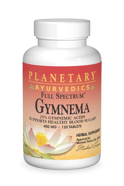 Planetary Herbals Ayurvedics Spectrum Gymnema Tablets (450mg, 120 Pieces)