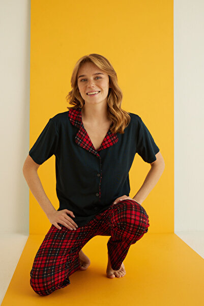 ELİTOL SET DE Pijamale PEGASUS BUTON