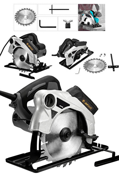 JetVolt Profesional Elektrikli Sunta Kesme Makinası Daire Testere - Siyah