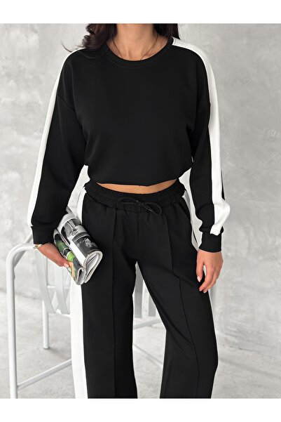 Velista Γυναικείο Σετ Φόρμας Modal με Πλαϊνές Ρίγες